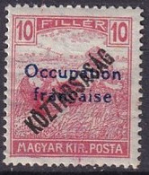 ARAD - 10 Fi. De 1919 Neuf Avec Surcharge Bleue - Unused Stamps