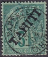 TAHITI - 5 C. De 1893 Oblitéré FAUX - Used Stamps