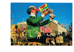 Cpm NICE Carnaval ROI DE LA PUB Vous Avez Dit Léger CHAR Professeur Tournesol Agneau 1985 Girafe Paquet Confettis - Carnaval