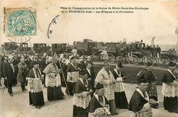 Plogoff * Pointe Du Raz * Fêtes Inauguration Statue De Notre Dame Des Naufragés * évêques à La Procession * Diligences - Plogoff