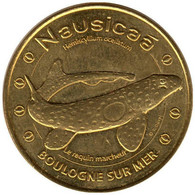 62-1829 - JETON TOURISTIQUE MDP - Nausicaa - Le Requin Marcheur - 2014.4 - 2014