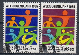 UNITED NATIONS Vienna 45-46,used - Oblitérés