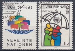 UNITED NATIONS Vienna 49-50,used - Oblitérés