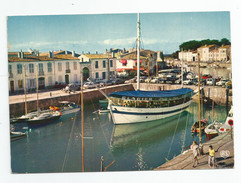 17 - Ile De Ré - St Saint Martin En Ré Le Port  Le Bateau Voilier Glacier Créperie Fruits De Mer  Yatch " Doux Zéphir " - Ile De Ré