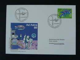 Lettre Cover Astrophilatelie Espace Space 1989 Suisse Ref 101047 - Europe