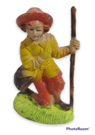 05713 Pastorello Presepe - Statuina In Plastica - Viandante - Christmas Cribs