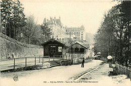 Aix Les Bains * La Gare Du Revard Et Hôtel Bernascon * Ligne Chemin De Fer De Savoie - Aix Les Bains