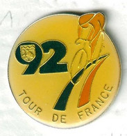 Pin's Cyclisme Vélo Bike Cycling Tour De France 1992 Hauts De Seine - Cyclisme