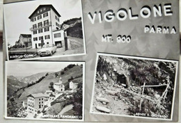 392) SALUTI DA VIGOLONE PARMA - VEDUTINE CARTOLINA VIAGGIATA 20.8.1965 - Parma