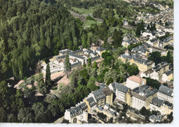 EN AVION AU DESSUS DE LUCHON ETABLISSEMENT THERMAL ET PAVILLON DU PRINCE IMPERIAL VUE AERIENNE LAPIE - Luchon