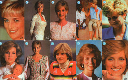 UNITED STATES - PREPAID - THEMATIC LADY DIANA - 10 CARDS - Andere & Zonder Classificatie