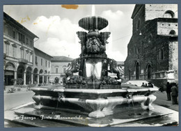 °°° Cartolina - Faenza Fonte Monumentale Viaggiata (l) °°° - Faenza