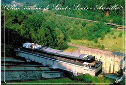 Saint Louis Arzviller - Plan Incliné -   Péniche - 3 Cartes - Arzviller