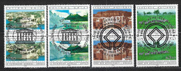 NATIONS UNIES Genève Et Vienne 1984: Timbres Sur Le Patrimoine Mondial De L' UNESCO, En Paires, Obl. CAD PJ - Oblitérés