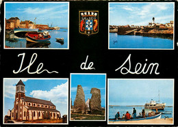 Ile De Sein * Souvenir * Multivues * Port * Phare - Ile De Sein