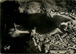 Collioure * Vue Aérienne Sur Le Port Et Les Plages - Collioure