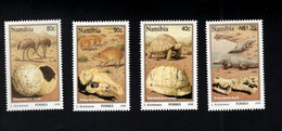 1365450184 1995 SCOTT 779 782 (XX) POSTFRIS MINT NEVER HINGED EINWANDFREI  - FAUNA - BIRDS - FOSSILS AND ANIMALS - Namibia (1990- ...)