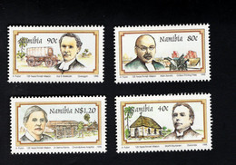 1365450499 1995 SCOTT 783 786 (XX) POSTFRIS MINT NEVER HINGED EINWANDFREI  - FINISH MISSION 125TH ANNIV - Namibia (1990- ...)