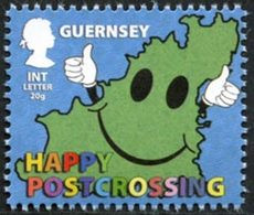 GUERNESEY Joyeux Postcrossing ! 1v 2014 Neuf ** MNH - Guernsey