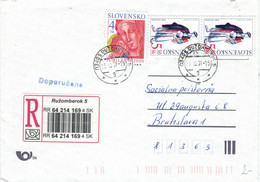 Reko 03405 Ruzomberok 2001 - Madonna Tracht Delva - Storia Postale