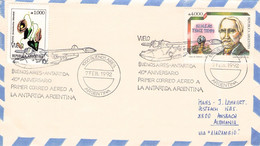 ARGENTINA - AIRMAIL 1992 BUENOS AIRES > ANSBACH/DE / PR158 - Lettres & Documents