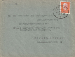 Allemagne Ambulant Leipzig - Hof Sur Lettre 1932 - Brieven En Documenten