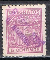 Sello Telegrafos ESPAÑA 1932, 5 Cts  CIUDAD RODRIGO (Salamanca), Num 70 º - Telegramas