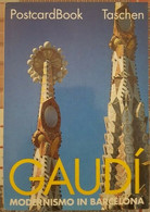 GAUDI’ - MODERNISMO IN BARCELONA 1992 Postcardbook Taschen - ER - Arte, Architettura