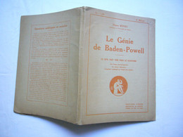 Livre 1921 Histoire Du Scoutisme " Le Génie De Baden-Powell " Par Pierre Bovet 40 Pages - Movimiento Scout