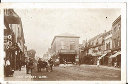 CPA -  Angleterre - London - Hetfordshire - High Street Ware - Hertfordshire