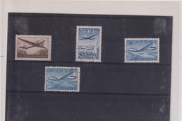 FINLANDE-Poste Aérienne-PA -XX-OB-  N° 2-3-5-8-  1944 - Ongebruikt