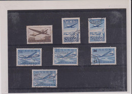 FINLANDE-Poste Aérienne-PA -OB-  N° 2/8-  1944 - Oblitérés
