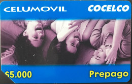 COLOMBIE  -  Prepaid  -  Celumovil  -  Cocelco  -  $ 5.000 - Colombia