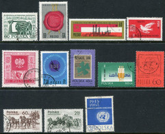 POLAND 1965 Nine Complete Issues Used. - Oblitérés