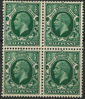 60873 - GB  - STAMPS: Stanley Gibbons # 43 Wi BLOCK Of 4 MLH - NICE! - Andere & Zonder Classificatie