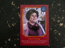 CARTE AUCHAN HARRY POTTER 58/90 DOLORES OMBRAGE - Harry Potter