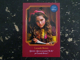 CARTE AUCHAN HARRY POTTER 69/90 LAVANDE BROWN - Harry Potter