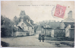 ENTRÉE DE LA VILLE - ROUTE DE PARIS - FONTENAY-TRÉSIGNY - Fontenay Tresigny