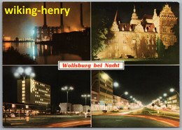 Wolfsburg - Mehrbildkarte 1   Wolfsburg Bei Nacht - Wolfsburg