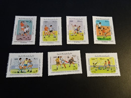 K44678 - Set MNH Afghanistan 1986 - Wordlcup Football Mexico - 1986 – Mexico