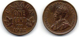 Canada -  1 Cent 1932 TB+ - Canada