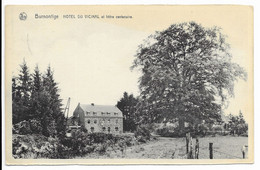 - 711 -    BURNONTIGE (Ferrieres , Werbomont   ) Hotel Du Vicinal Et Hetre Centenaire - Ferrieres