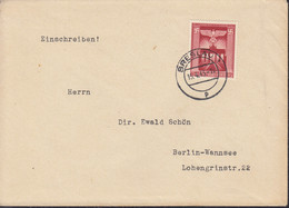 DR  829 EF, Auf Brief, Mit Stempel: Breslau 15.4.1943 - Brieven En Documenten