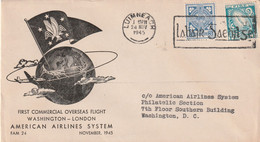 Ireland 1945 Air Mail Cover Mailed - Posta Aerea