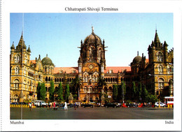 (5 A 3) India -  Mumbai - Railway Station Terminus - Gares - Sans Trains