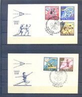 RUSSIA    FDC OLYMPICS 1960  MNH - Zomer 1960: Rome