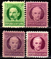 Cuba-0055- Emissione 1925 (+/sg) Hinged/NG - Qualità A Vostro Giudizio. - Ungebraucht