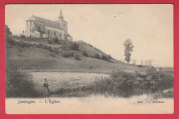 Jamoigne - L'Eglise ... Personnage ( Voir Verso, Publicitaire ) - Chiny