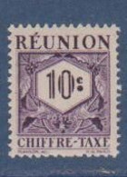 REUNION           N° YVERT  :   TAXE 26   NEUF AVEC CHARNIERES         ( CH     4 / 31 ) - Portomarken