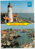 Groeten Uit Urk - Vuurtoren, Boten / Schepen - (Nederland/Holland) - Phare/Lighthouse/Leuchtturm - Urk